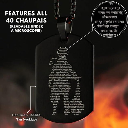 Embrace Strength and Faith with the Hanuman Chalisa Pendant